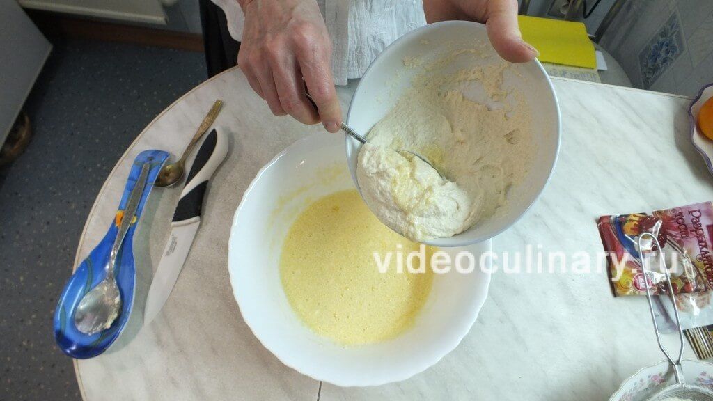 Манник из ряженки рецепт