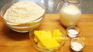Ингредиенты Лепешки быстрого приготовления со сдобой