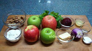 Ингредиенты Салат Ева