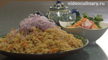 рецепт рассыпчатого плова с курицей видео рецепт рассыпчатого плова с курицей видео