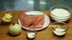 Ингредиенты Жульен из куриного филе