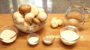 Ингредиенты Грибной соус к картофельным блюдам