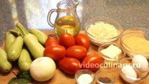 Ингредиенты Кабачки по-крестьянски