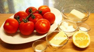 Ингредиенты Помидоры, фаршированные сыром