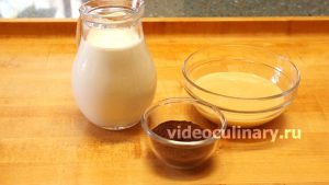 Ингредиенты Шоколадное мороженое Парфе со сгущенкой