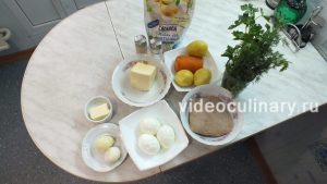 Ингредиенты Салат Мимоза с малосольным лососем