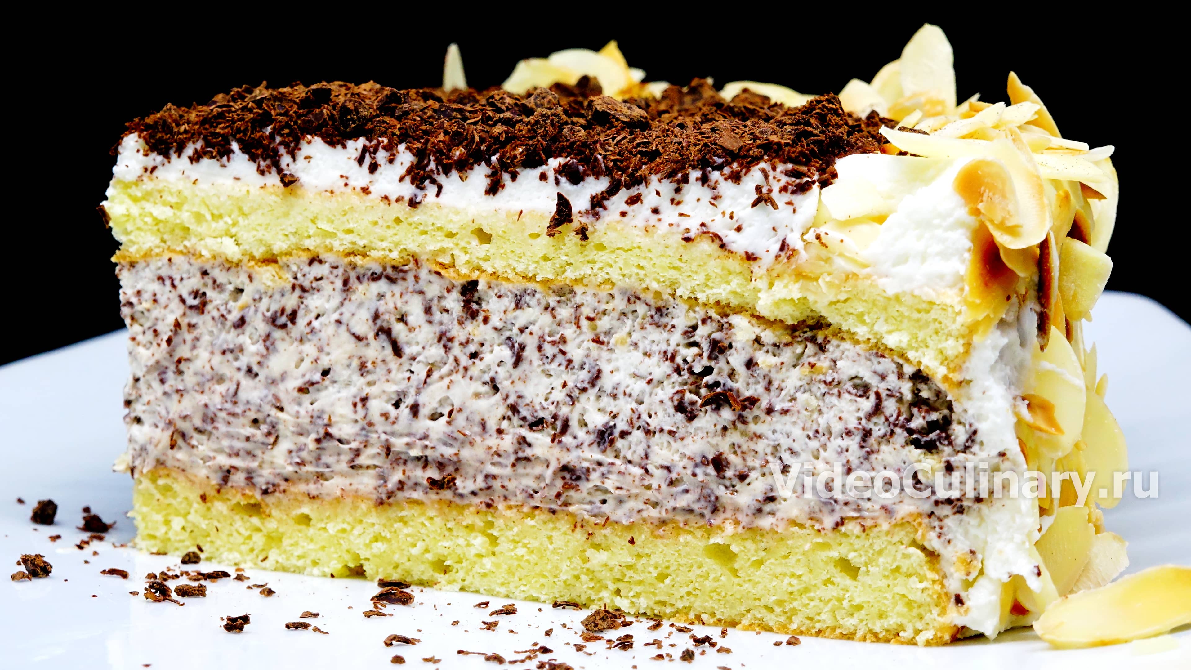 Шоколадный ванильный торт ⭐ ОЧЕНЬ БЫСТРО и ВКУСНО — 30 МИНУТ!!!